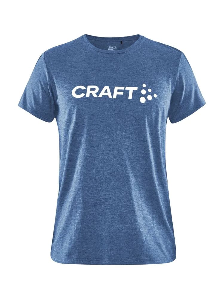 Craft Craft - Community Logo SS Tee W - Club Cobolt-Melange