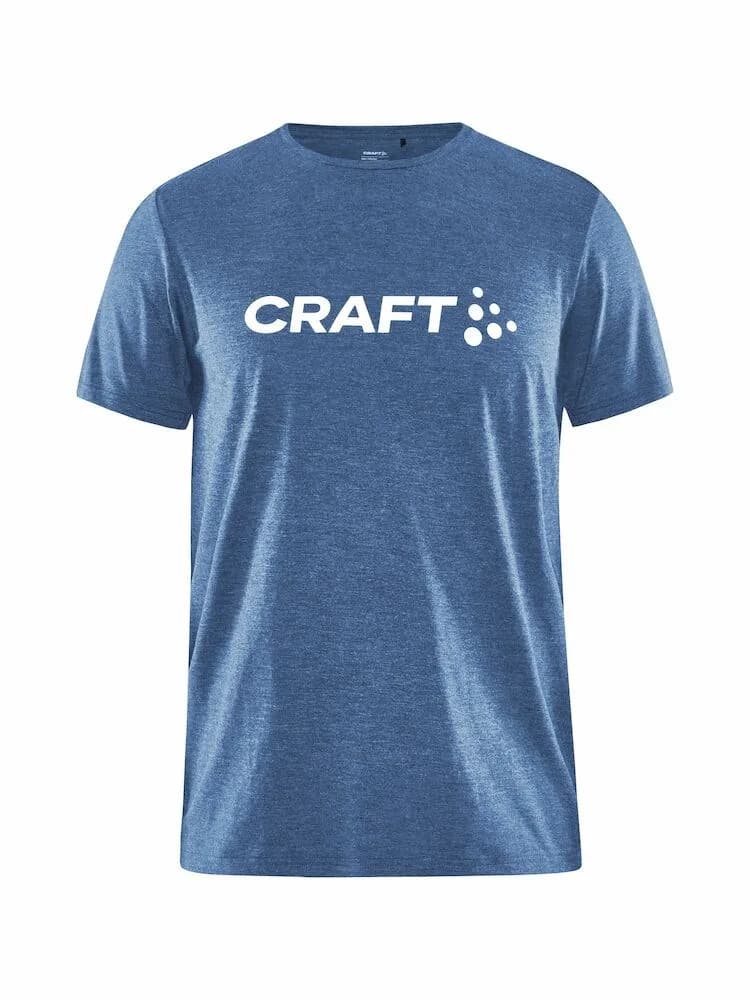 Craft Craft - Community Logo SS Tee Jr - Club Cobolt Melange
