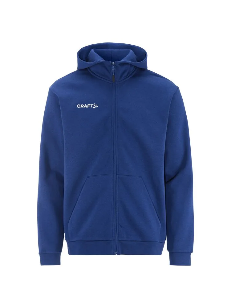 Craft Craft - Community 2.0 Logo FZ Hoodie M - Club Cobolt