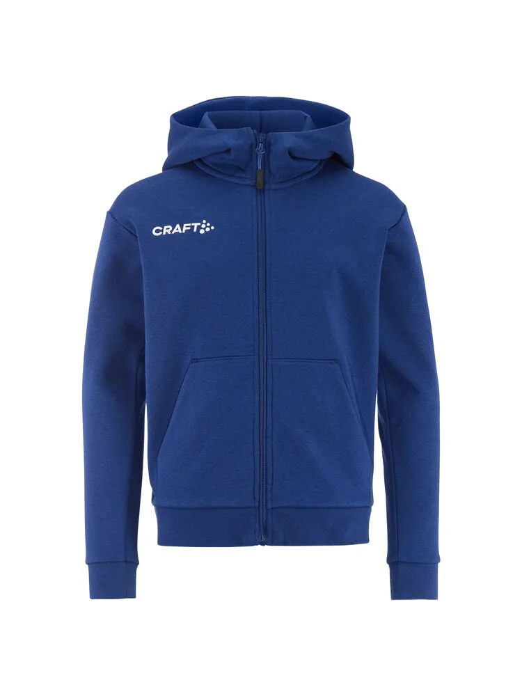Craft Craft - Community 2.0 Logo FZ Hoodie JR - Club Cobolt