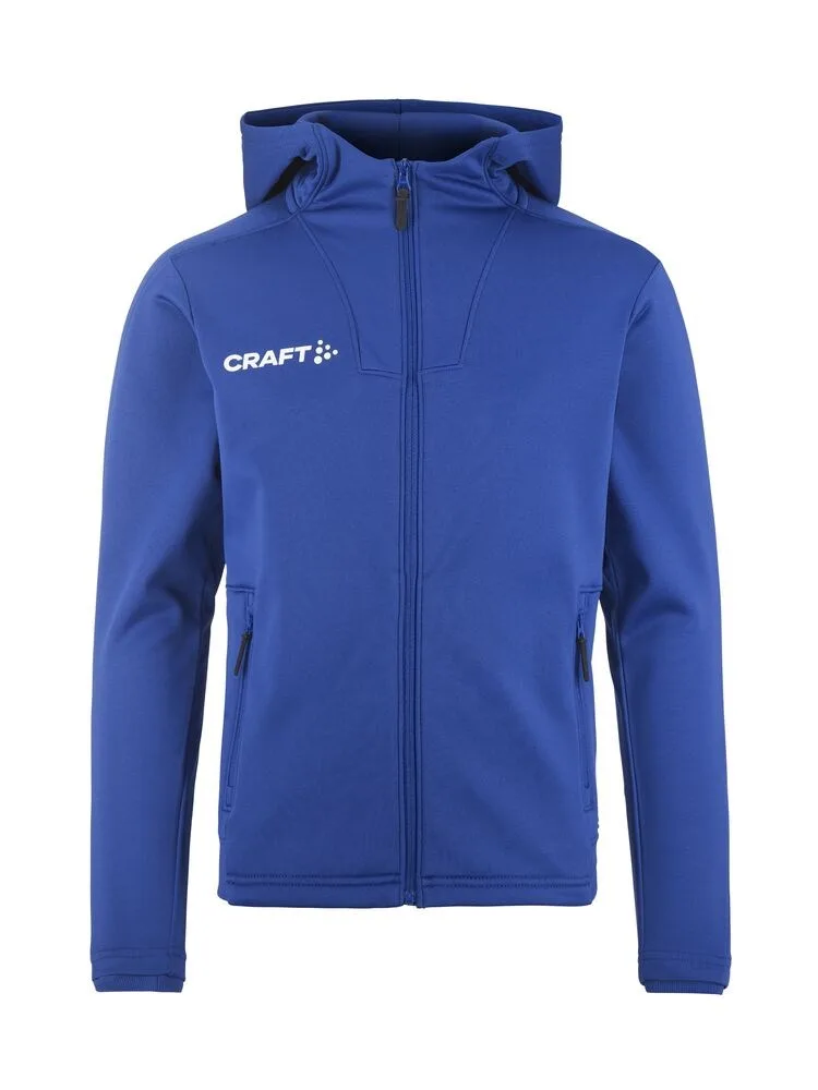 Craft Craft - Evolve 2.0 Brushed Hood Jacket Jr - Club Cobolt