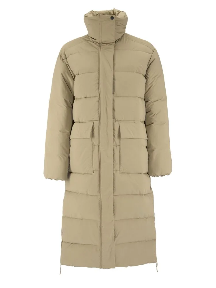Craft Craft - Urban Long Padded Coat W - Taupe