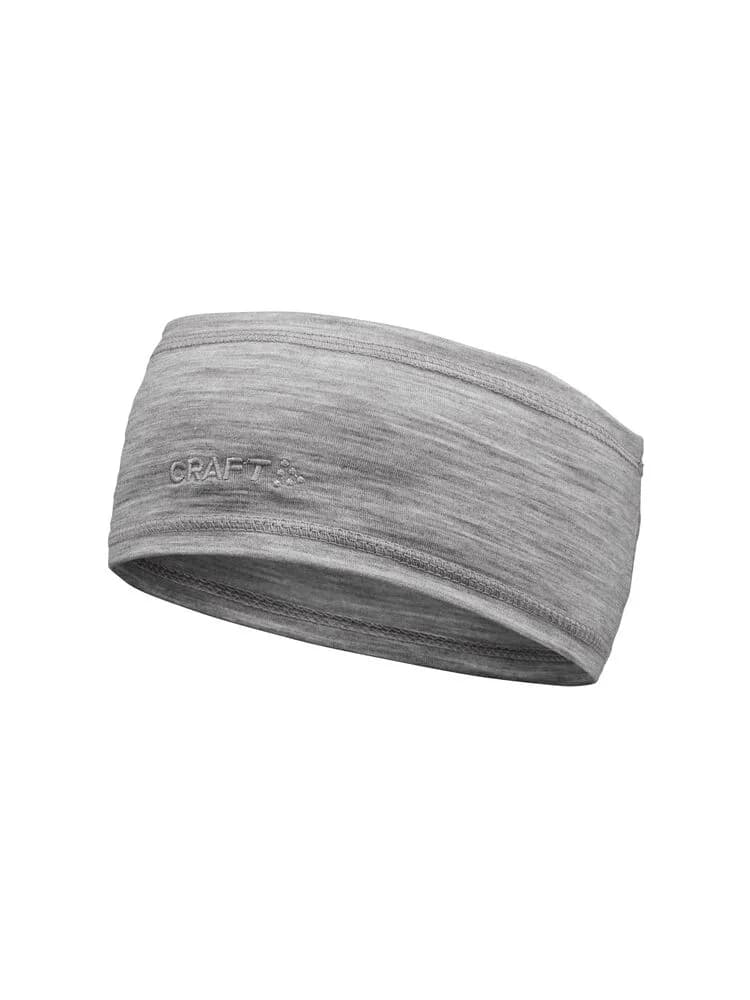 Craft Craft - Essence Wool Headband - Grey melange
