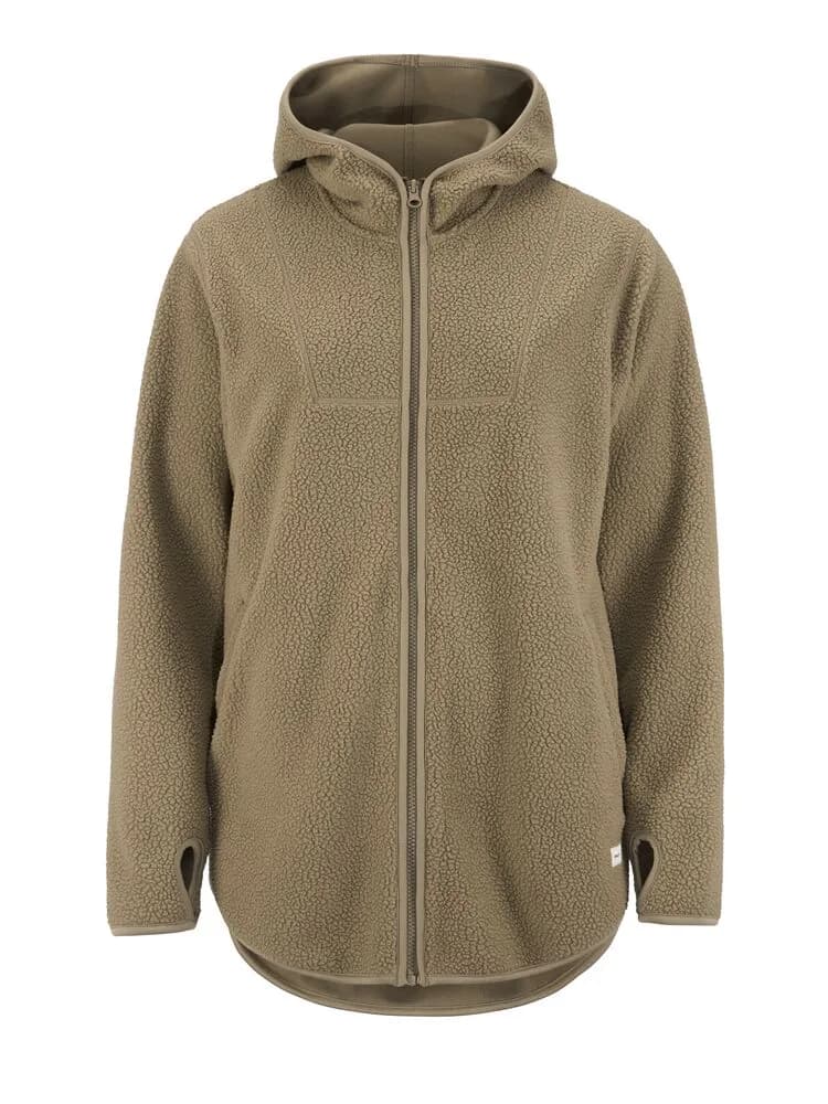 Craft Craft - Join Pile Fleece FZ Hood W - Taupe