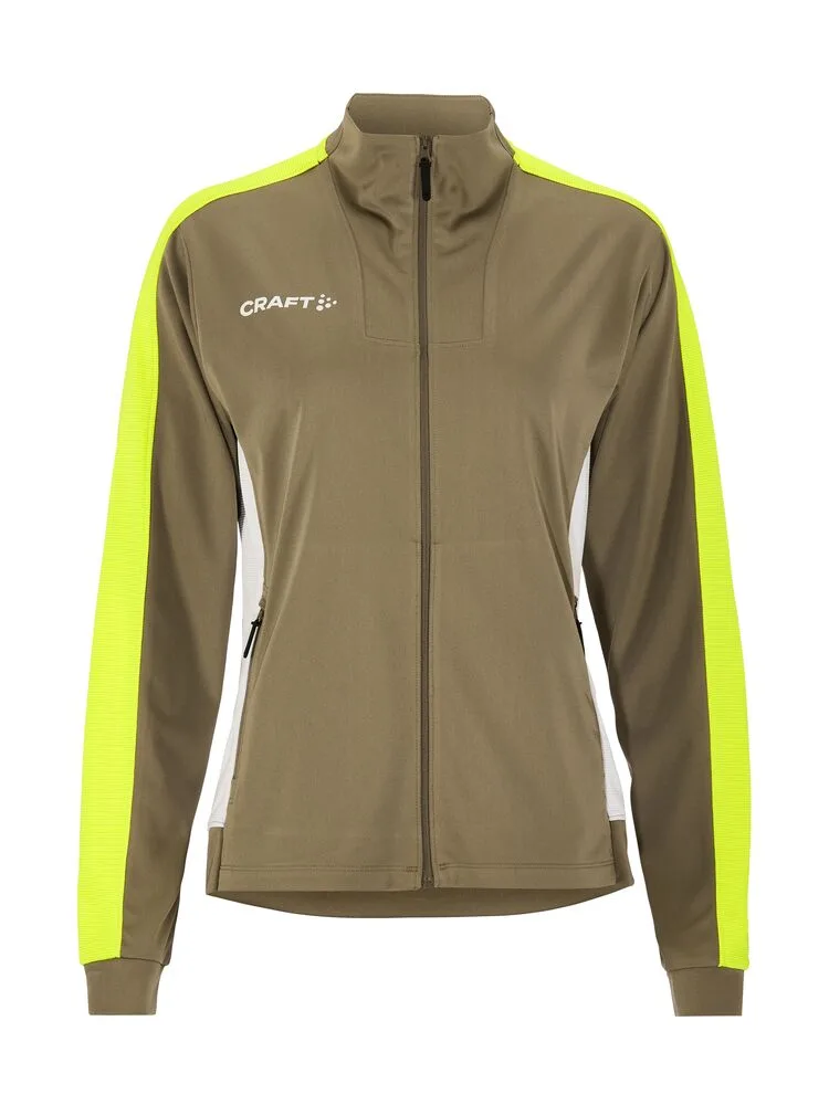 Craft Craft - Evolve 2.0 Contrast Full Zip Jacket W - Raw/Contrast yellow