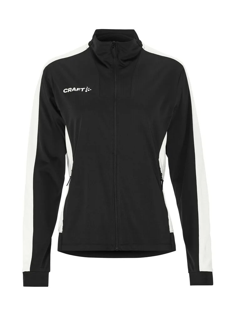 Craft Craft - Evolve 2.0 Contrast Full Zip Jacket W - Black/Contrast white