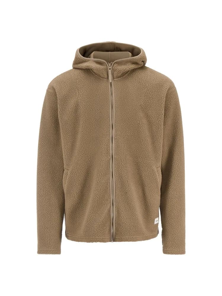 Craft Craft - Join Pile Fleece FZ Hood M - Taupe