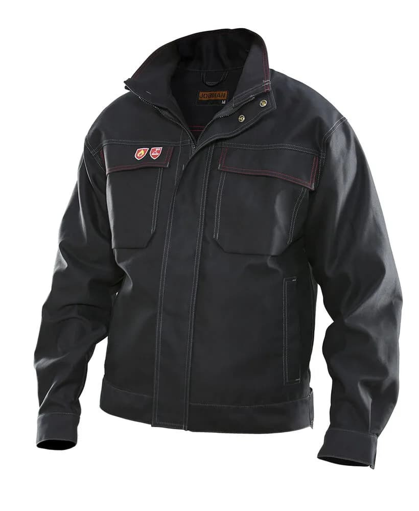 Jobman Jobman - 1091 Jacket Flame Retardant - Zwart