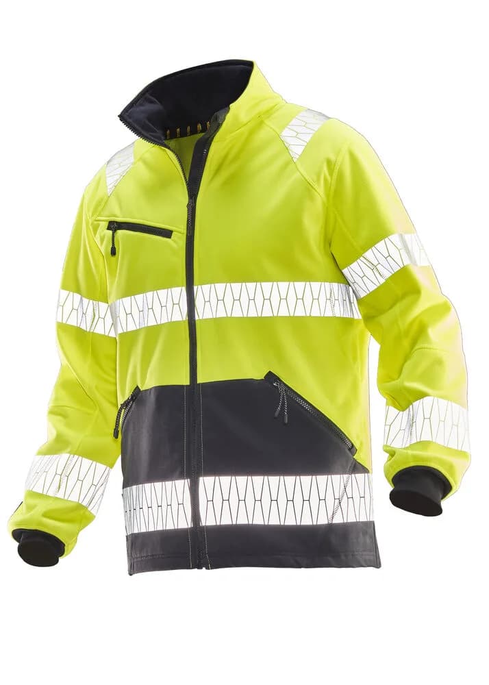 Jobman Jobman - 1190 Hi-Vis Windblocker Jacket - Geel/Zwart