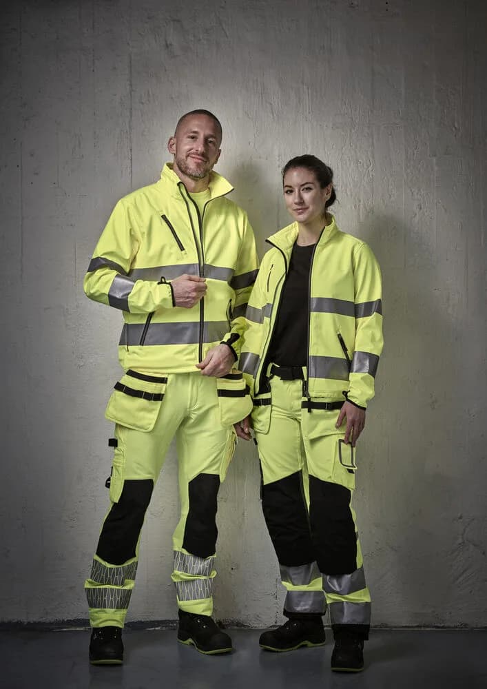Jobman Jobman - 1210 Hi-Vis Women’s Softshell Jacket
