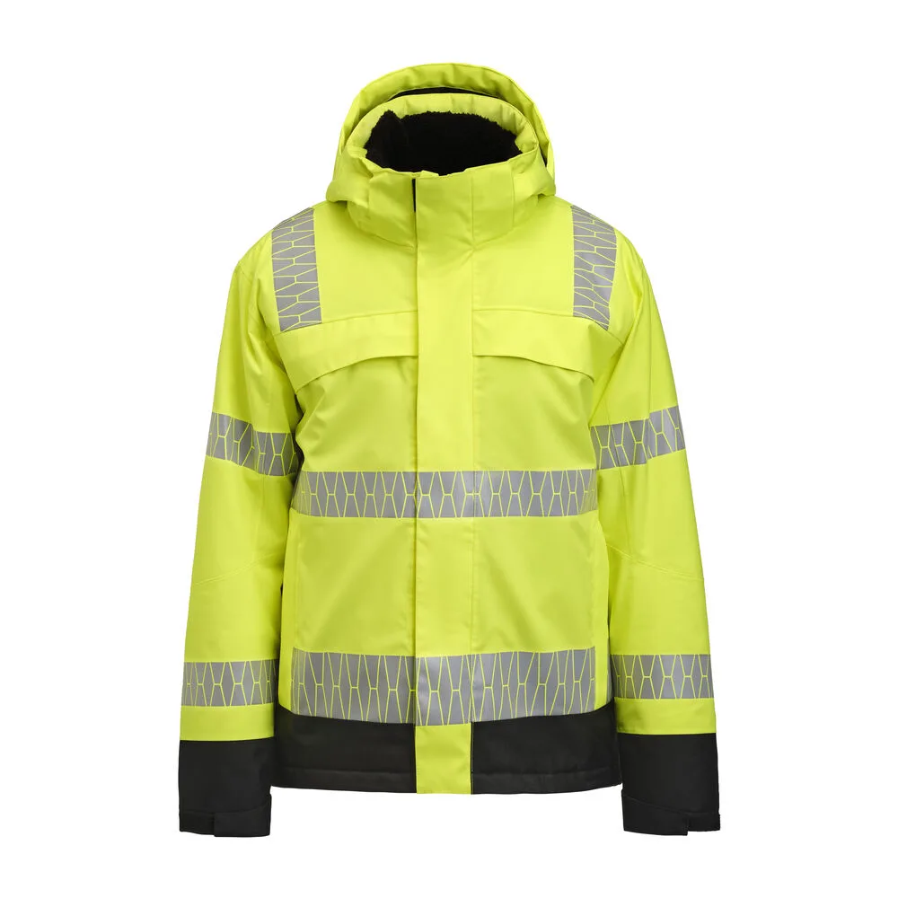 Jobman Jobman - 1235 Winter Jacket Hi-Vis - Geel/Zwart