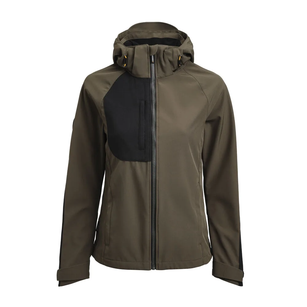 Jobman Jobman - 1372 Women's Softshell Jacket - Olijfgroen/Zwart