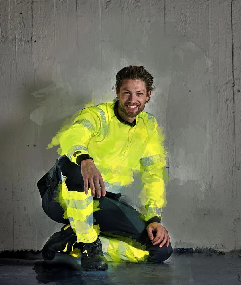 Jobman Jobman - 2134 Hi-Vis Stretch Trousers Core HP