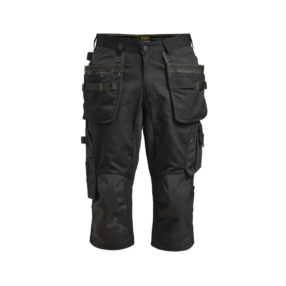 Jobman Jobman - 2167 Long Shorts Stretch - Zwart