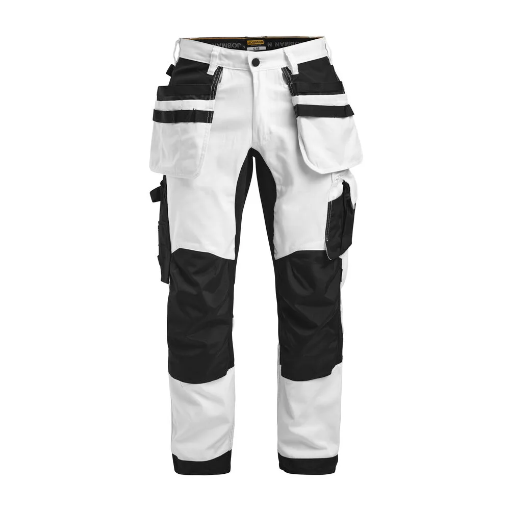 Jobman Jobman - 2174 Painters' Trousers Core Stretch - Wit/zwart