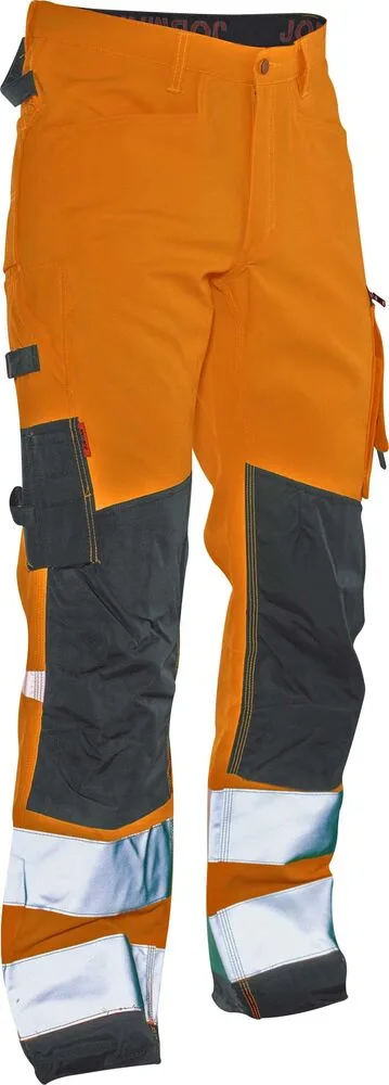 Jobman Jobman - 2221 Hi-Vis Service Trousers Star - Oranje/Zwart