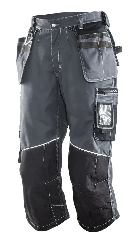 Jobman Jobman - 2281 Long Shorts Core HP - Donkergrijs/Zwart