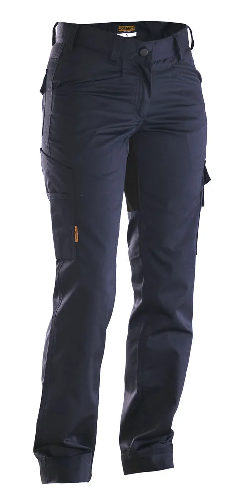 Jobman Jobman - 2316 Women’S Service Trousers Stretch - Navy/Zwart