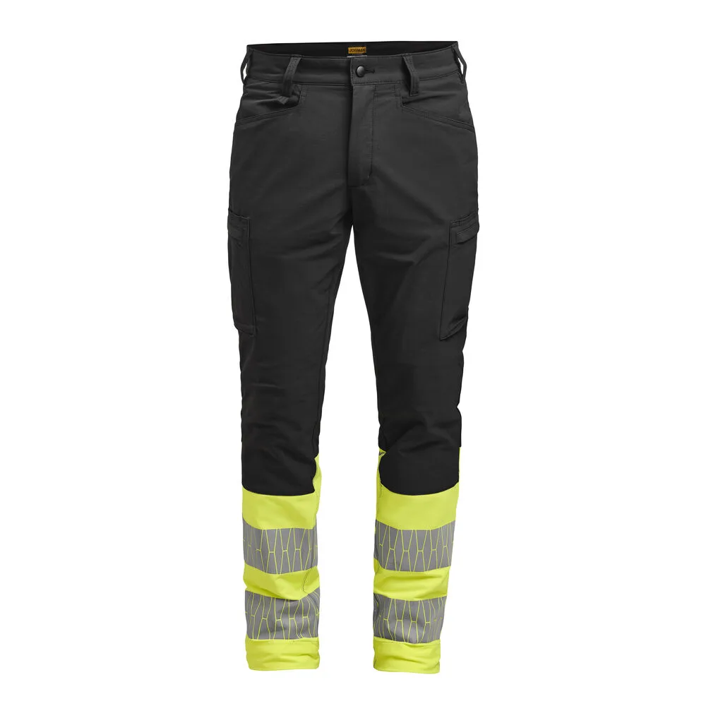 Jobman Jobman - 2329 Hi-Vis Women's Service Trousers Stretch - Zwart/Geel