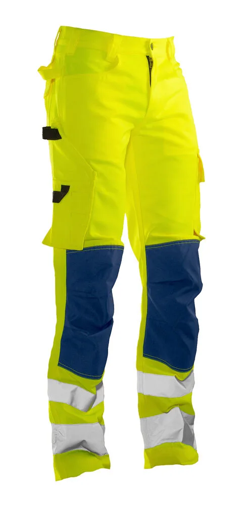 Jobman Jobman - 2378 Hi-Vis Service Trousers - Geel/Navy