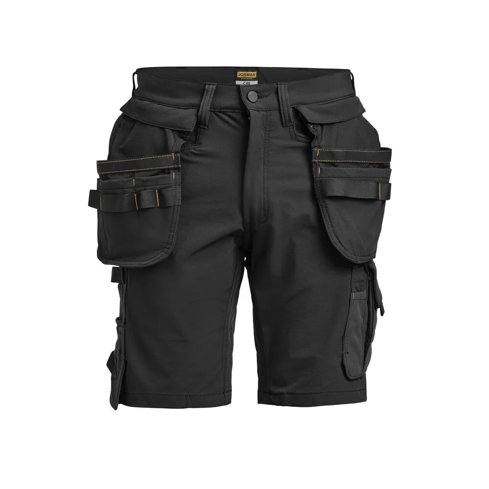 Jobman Jobman - 2397 Craftsman Shorts Stretch HP - Zwart