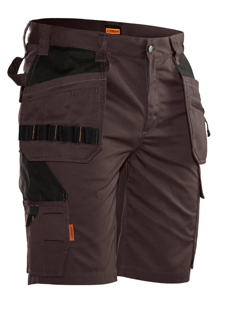 Jobman Jobman - 2722 Shorts HP - Bruin/Zwart