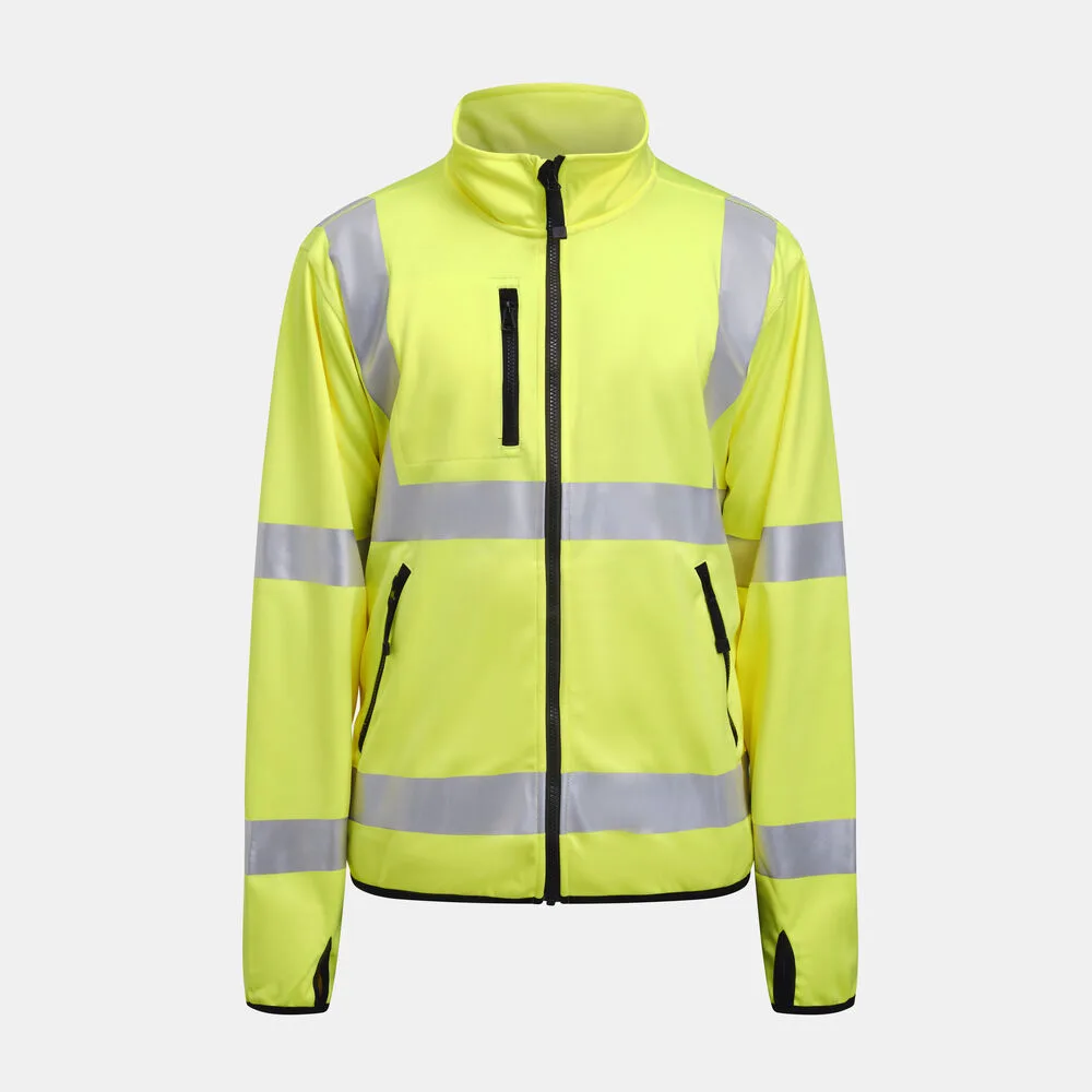 Jobman Jobman - 5101 Hi-Vis Light Softshell Jacket - Geel