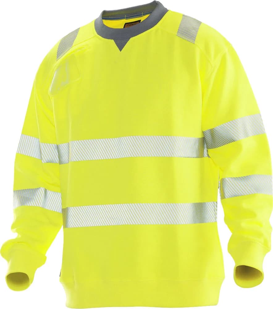 Jobman Jobman - 5123 Hi-Vis Sweatshirt - Geel