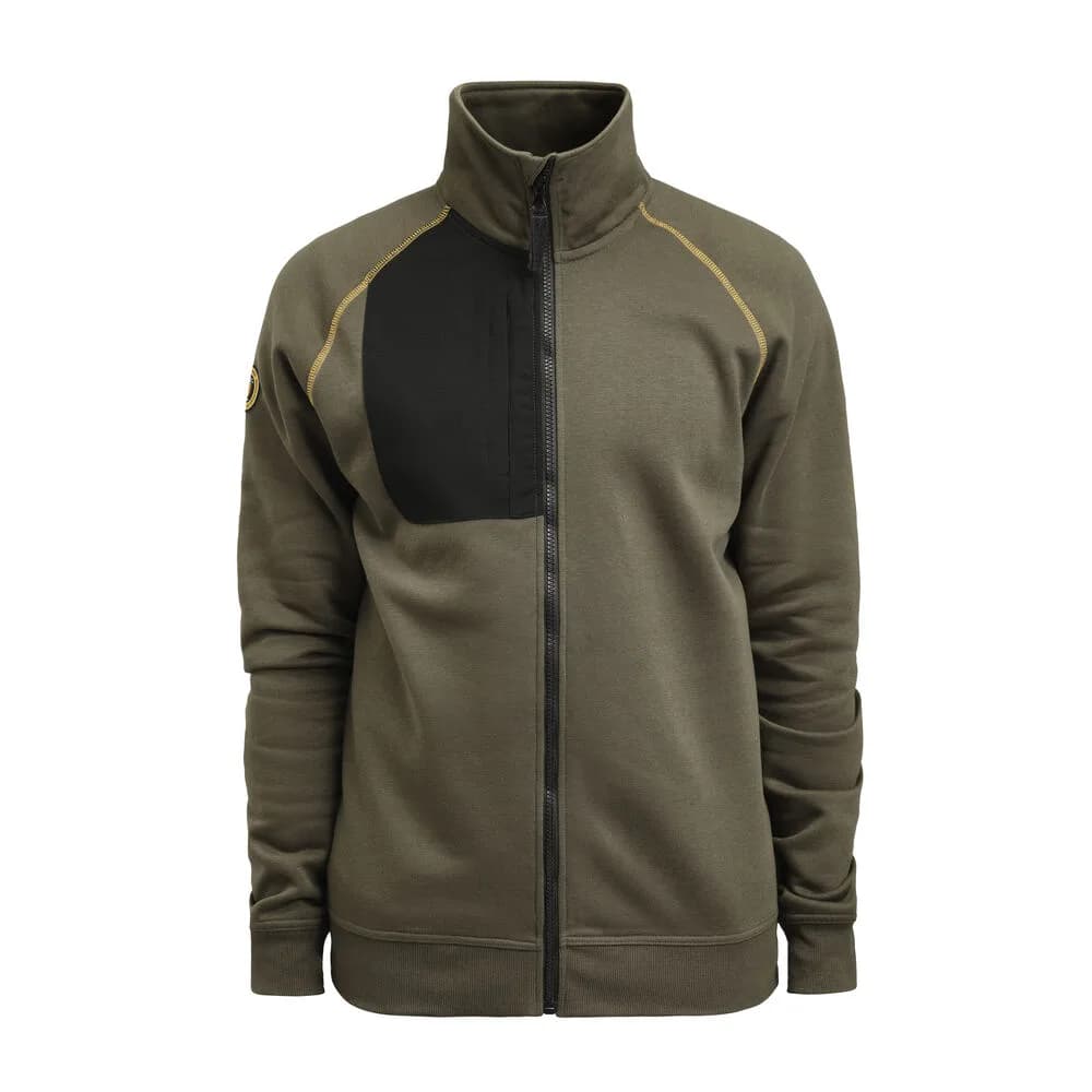 Jobman Jobman - 5141 Sweatshirt Full-Zip - olijfgroen
