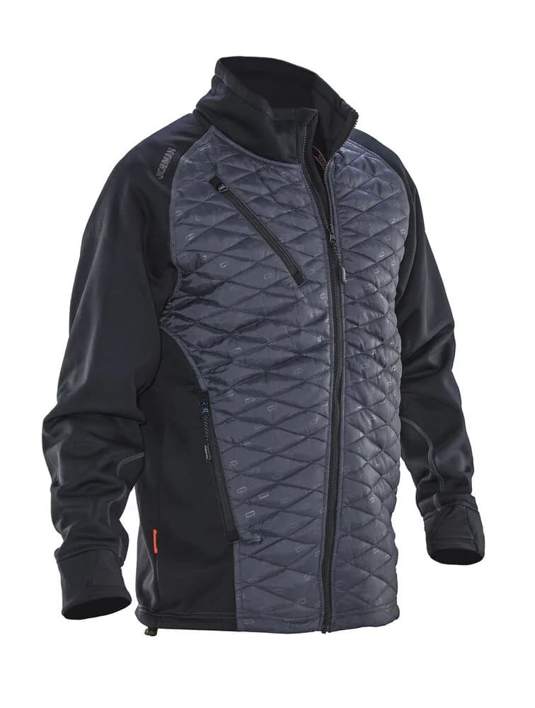 Jobman Jobman - 5182 Padded Isolation Jacket - Donkergrijs/Zwart