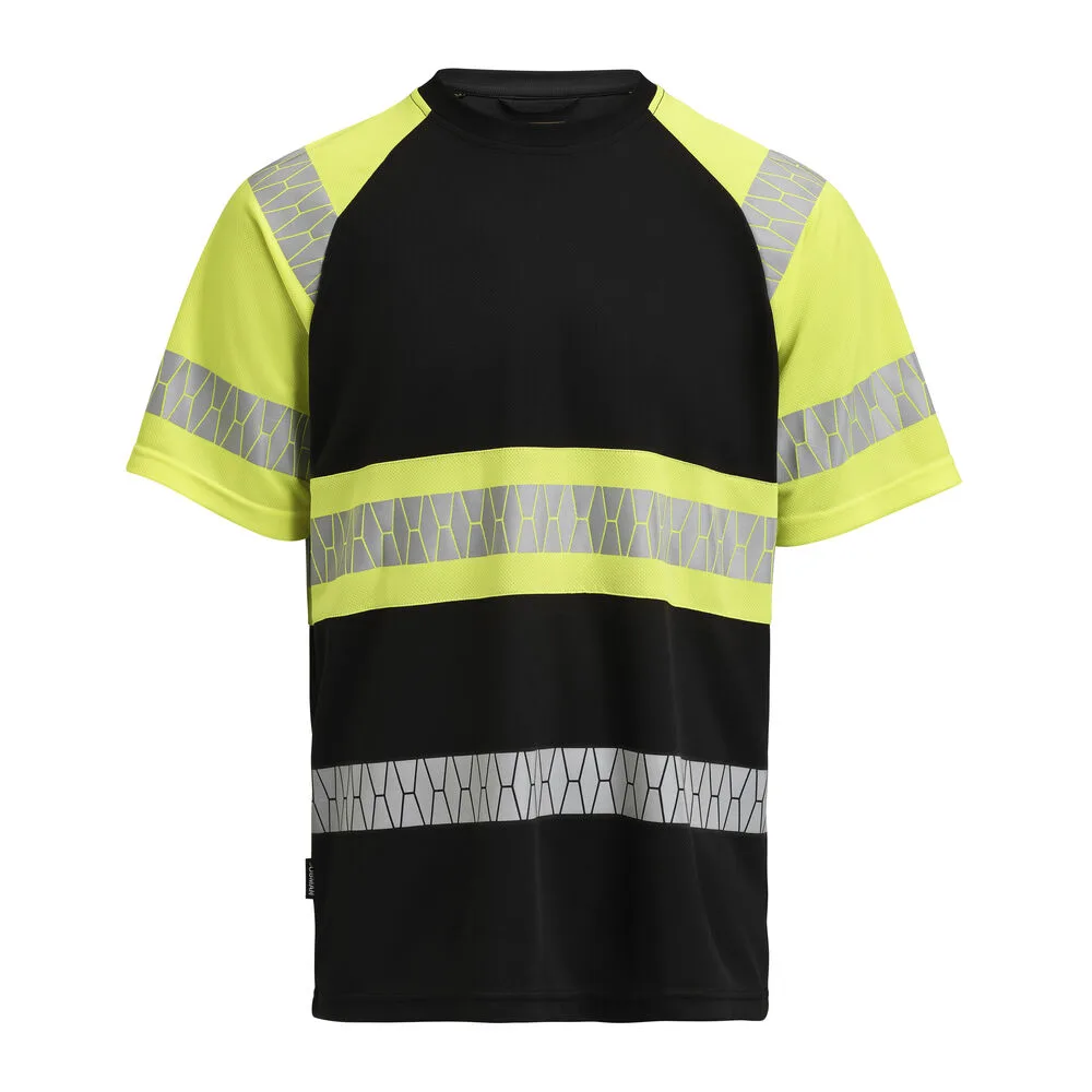 Jobman Jobman - 5226 T-shirt Hi-Vis - Zwart/Geel
