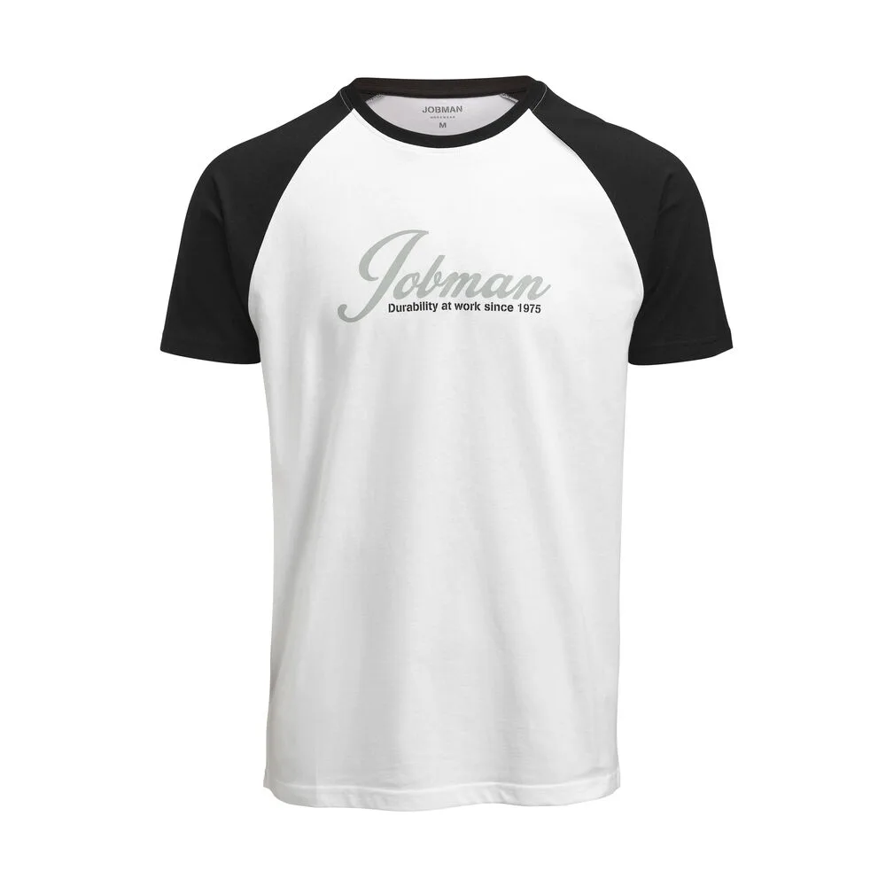 Jobman Jobman - 5269 T-shirt with print - Wit/Zwart