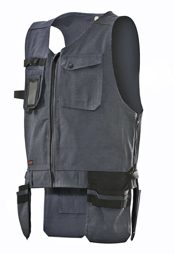 Jobman Jobman - 7381 Vest Core HP - Donkergrijs/Zwart