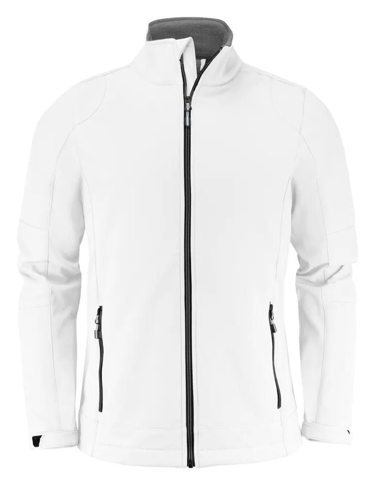 Printer Trial Softshell Jas Heren - Wit
