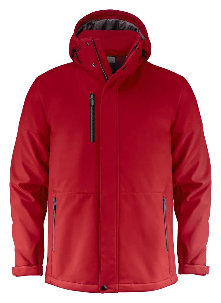Printer Overlanding Softshell Jas Heren - Rood