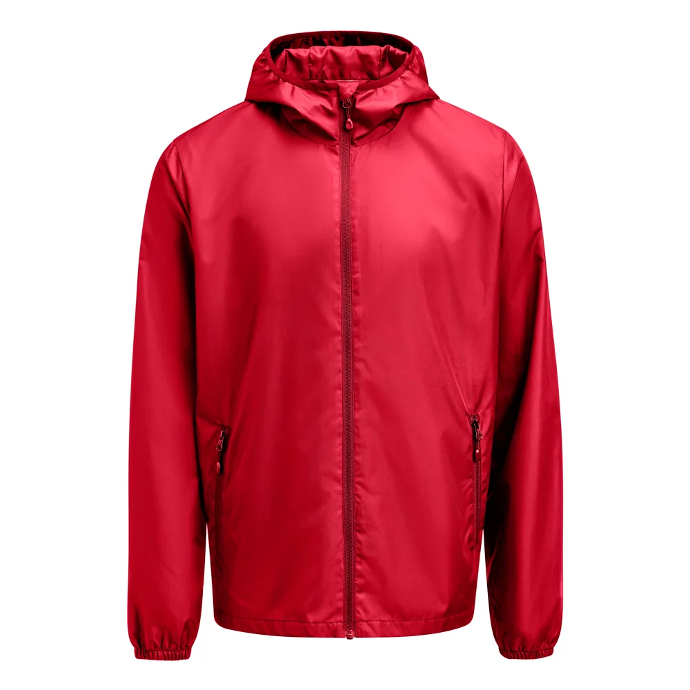 Printer Grab Windbreaker Heren - Rood