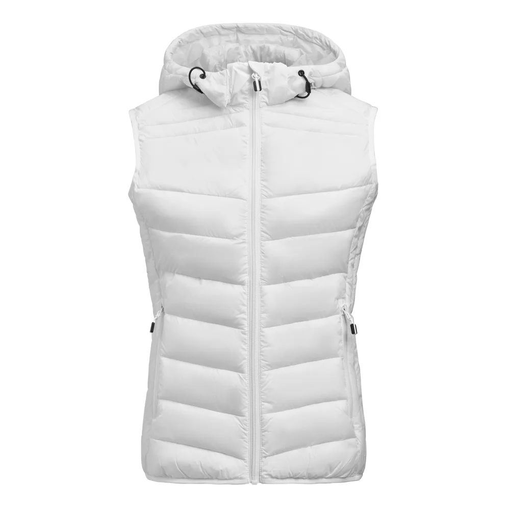 Printer Base Bodywarmer Dames - Wit