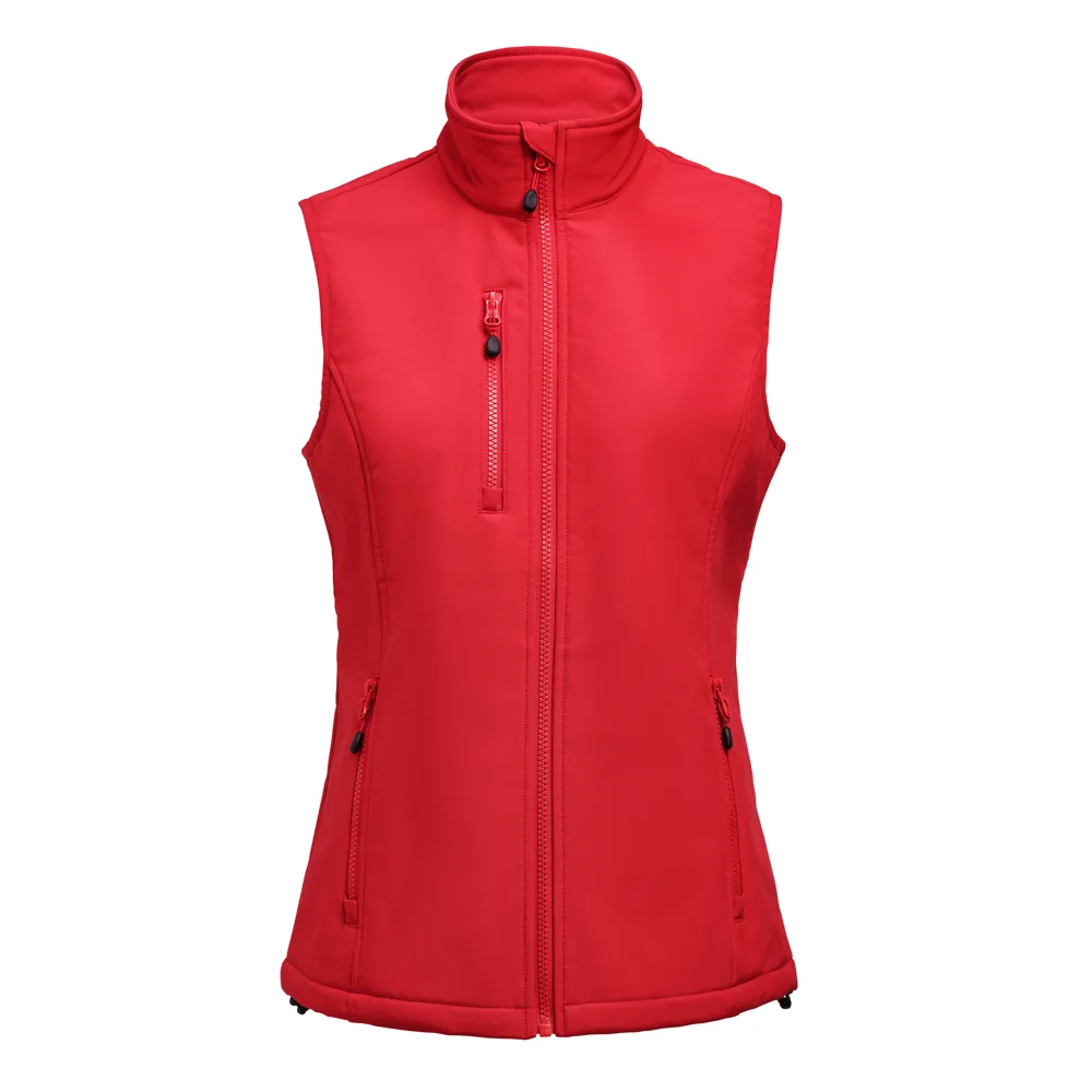 Printer Airwalk Bodywarmer Dames - Rood