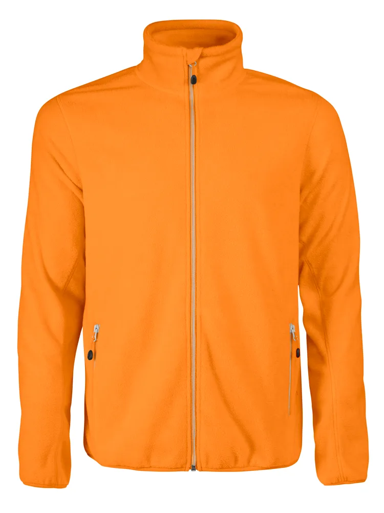 Printer Rocket Fleece Jas Heren - Oranje