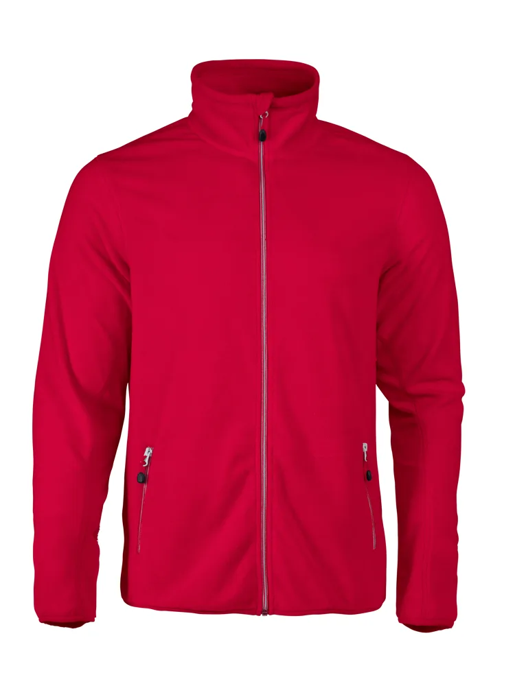 Printer Twohand Fleece Jas Heren - Rood