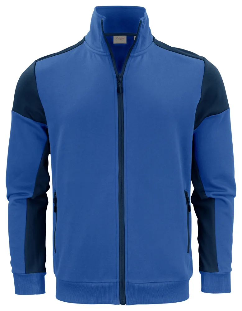 Printer Prime Sweater Volledige Rits Heren - Kobalt/Marine