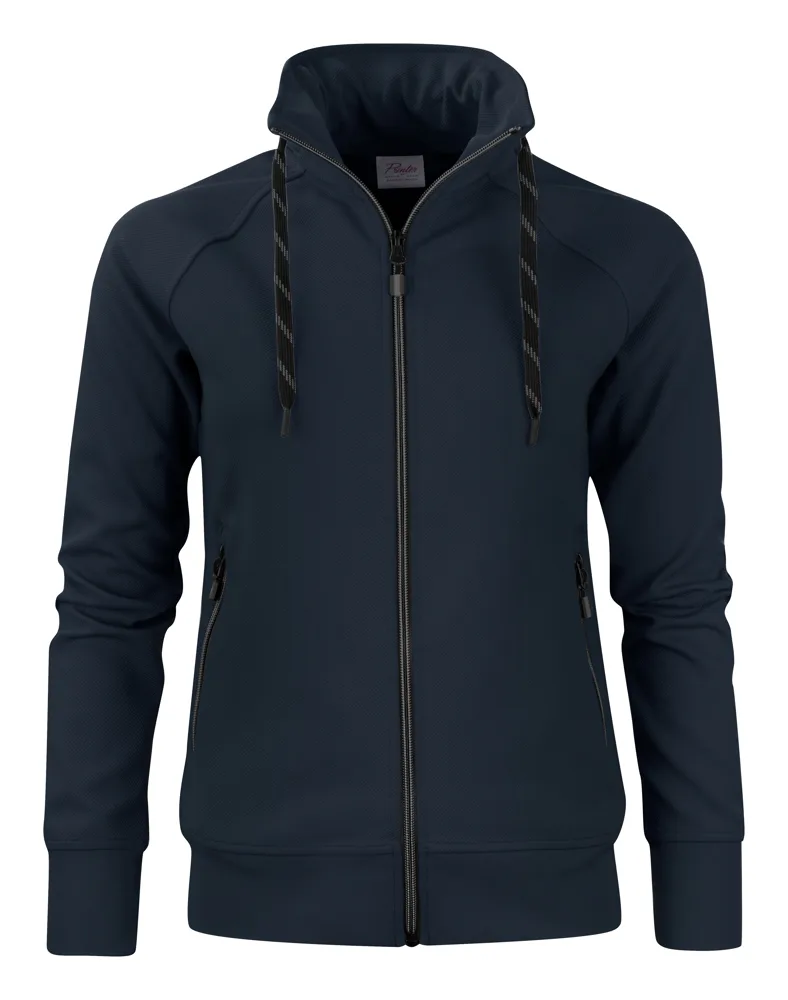 Printer Jog RSX Sweater Volledige Rits Dames - Donker Marine