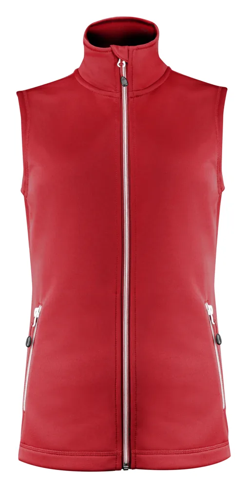 Printer Powerslide Bodywarmer Dames - Rood