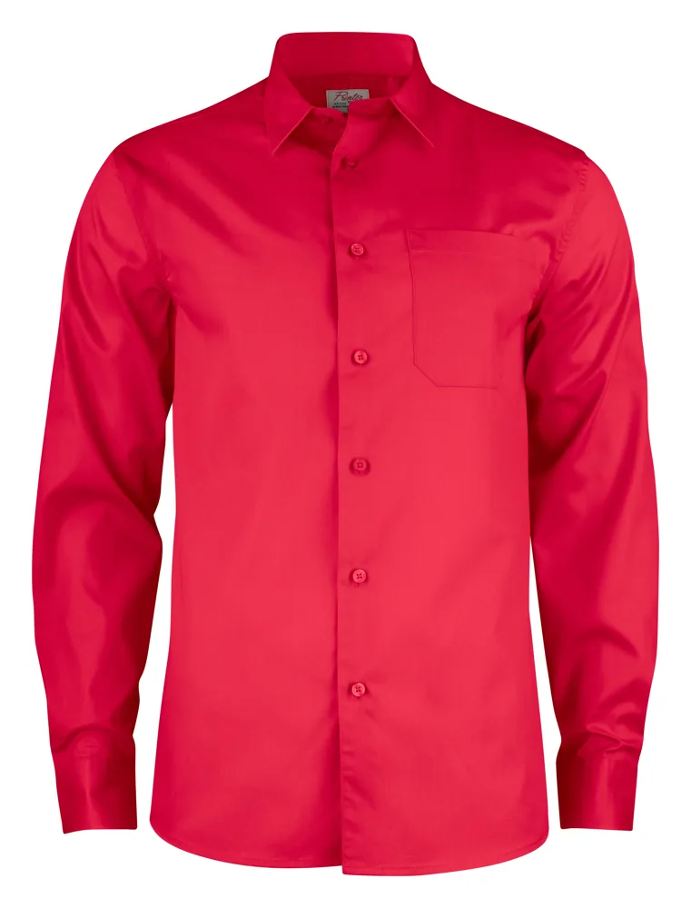 Printer Point Hemd Heren - Rood