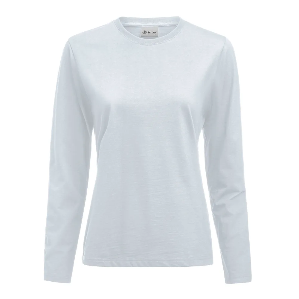 Printer Heavier Pro L/S T-Shirt Dames - Wit