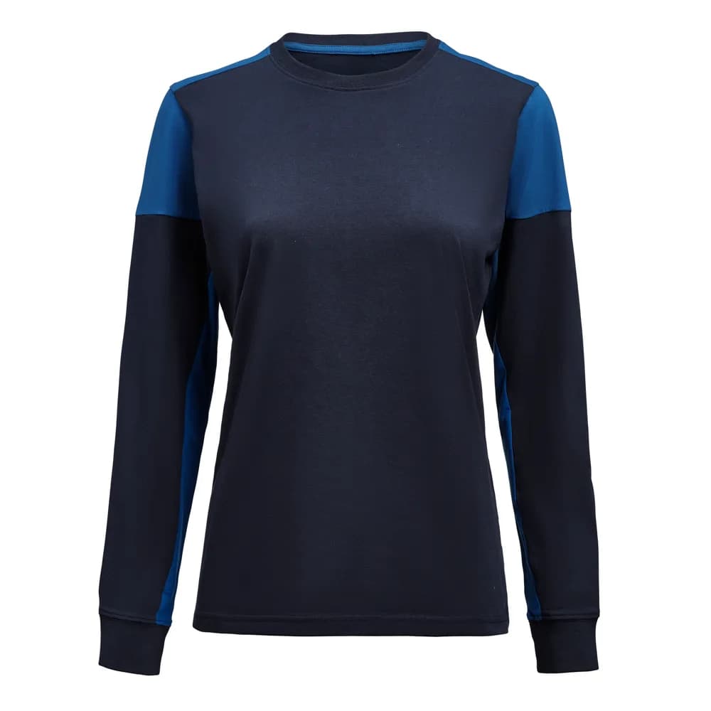 Printer Prime T-shirt Long Sleeve T-shirt Dames - Marine/Kobalt