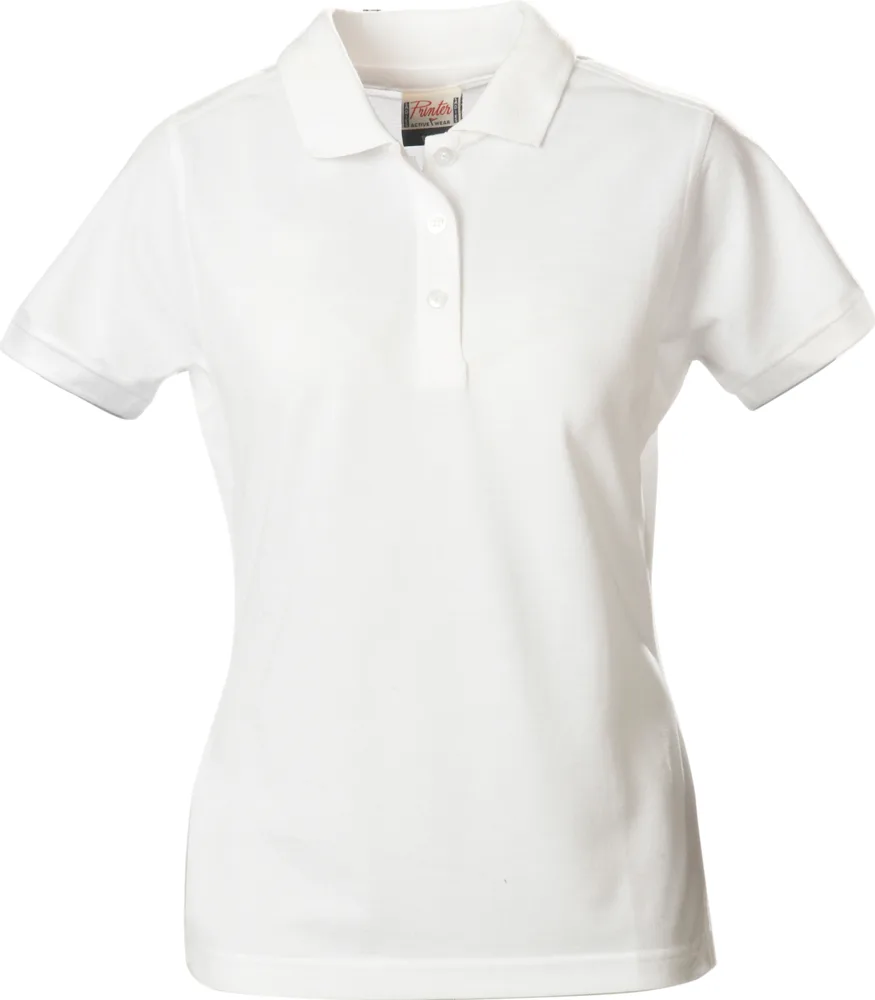 Printer Surf Pro Lady Polo Pique Dames - Wit