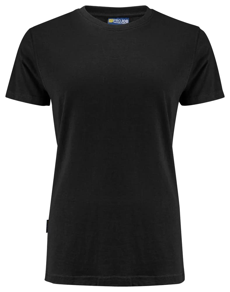 Projob 2032 DAMES T-SHIRT KATOEN - Zwart