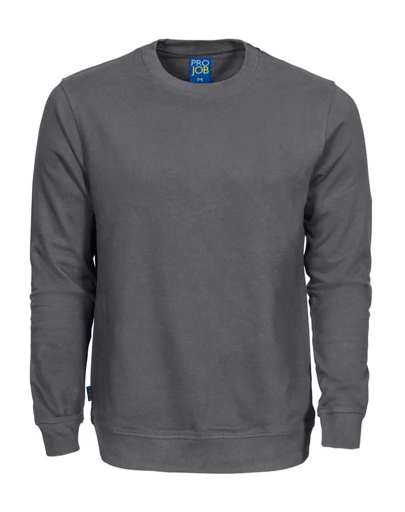 Projob 2124 SWEATER RONDE HALS - Grijs