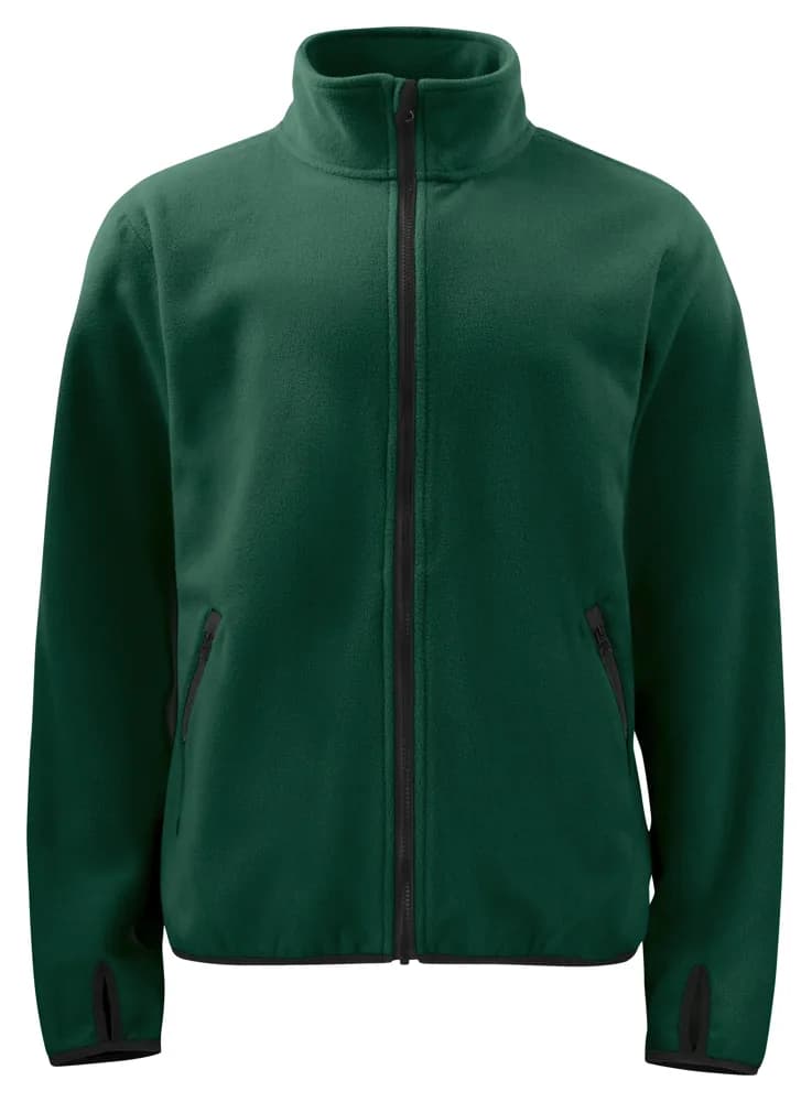 Projob 2327 FLEECE MET LANGE RITSSLUITING - Woudgroen